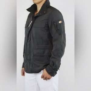 Diesel Jagarto‎ Deep Grey/Green Lightweight Military Style Jacket Sz M
